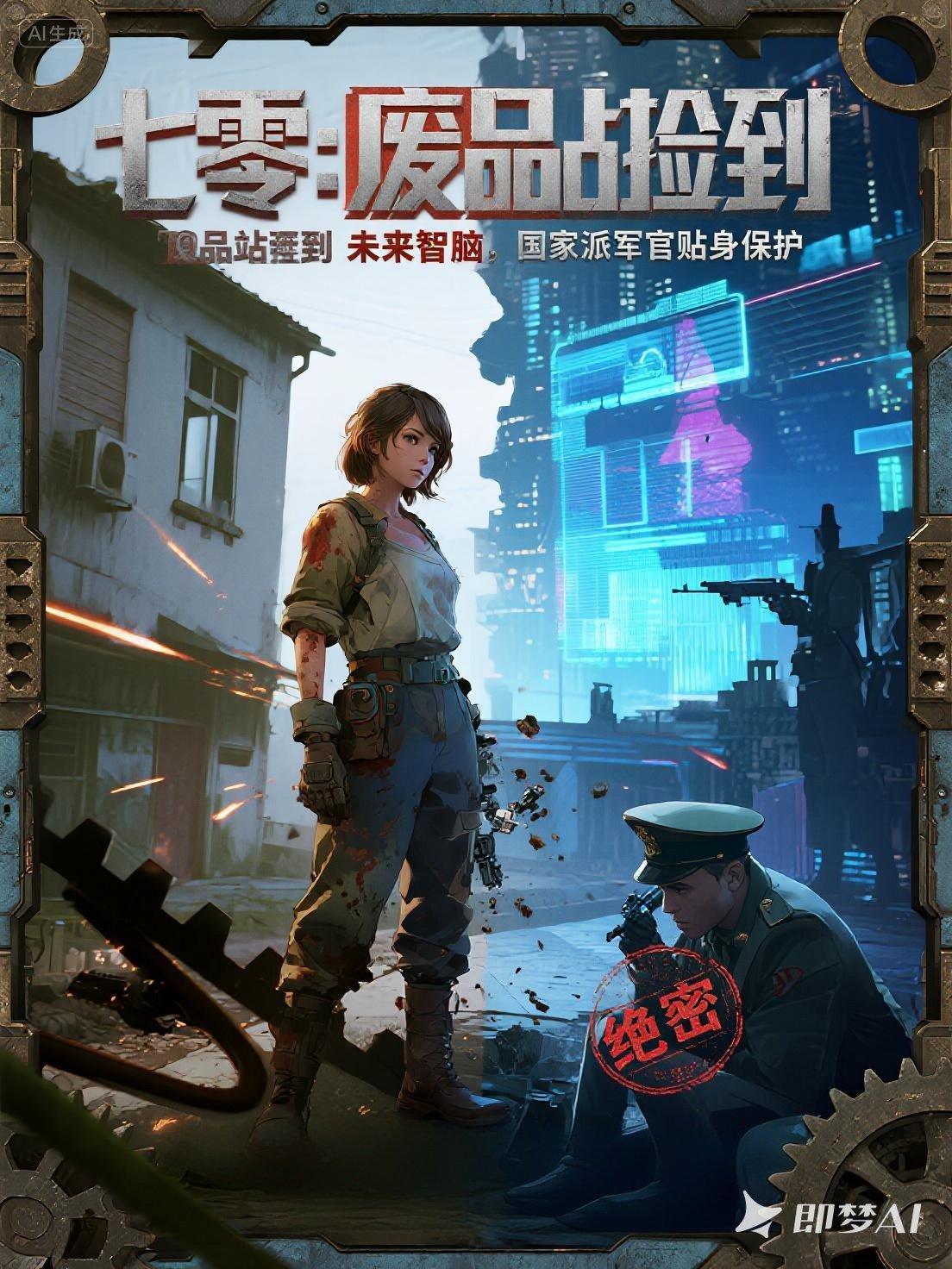 捡废品养活七个女孩